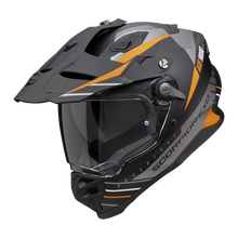 EXO-ADF-9000 AIR FEAT NERO OPACO-ARGENTO-ARANCIONE