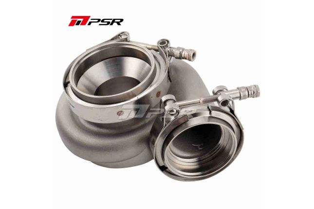 PSR PTX30 Gen1 Gen2 Turbine Housings for PSR3067 PSR3071 PSR3076 Turbos - Stainless Steel Dual Vband 0.82A/R