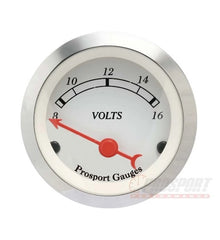 SERIE CLASSICA BIANCA VOLTMETRO DIAM. 52MM PROSPORT