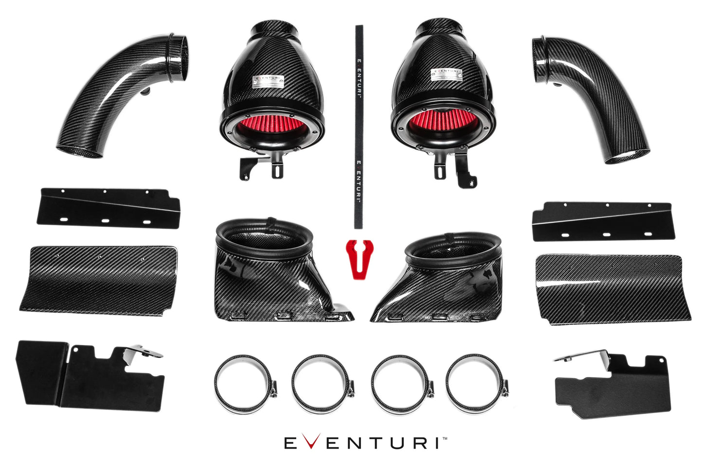 Kit aspirazione diretta in carbonio Eventuri Audi B8 RS4/RS5