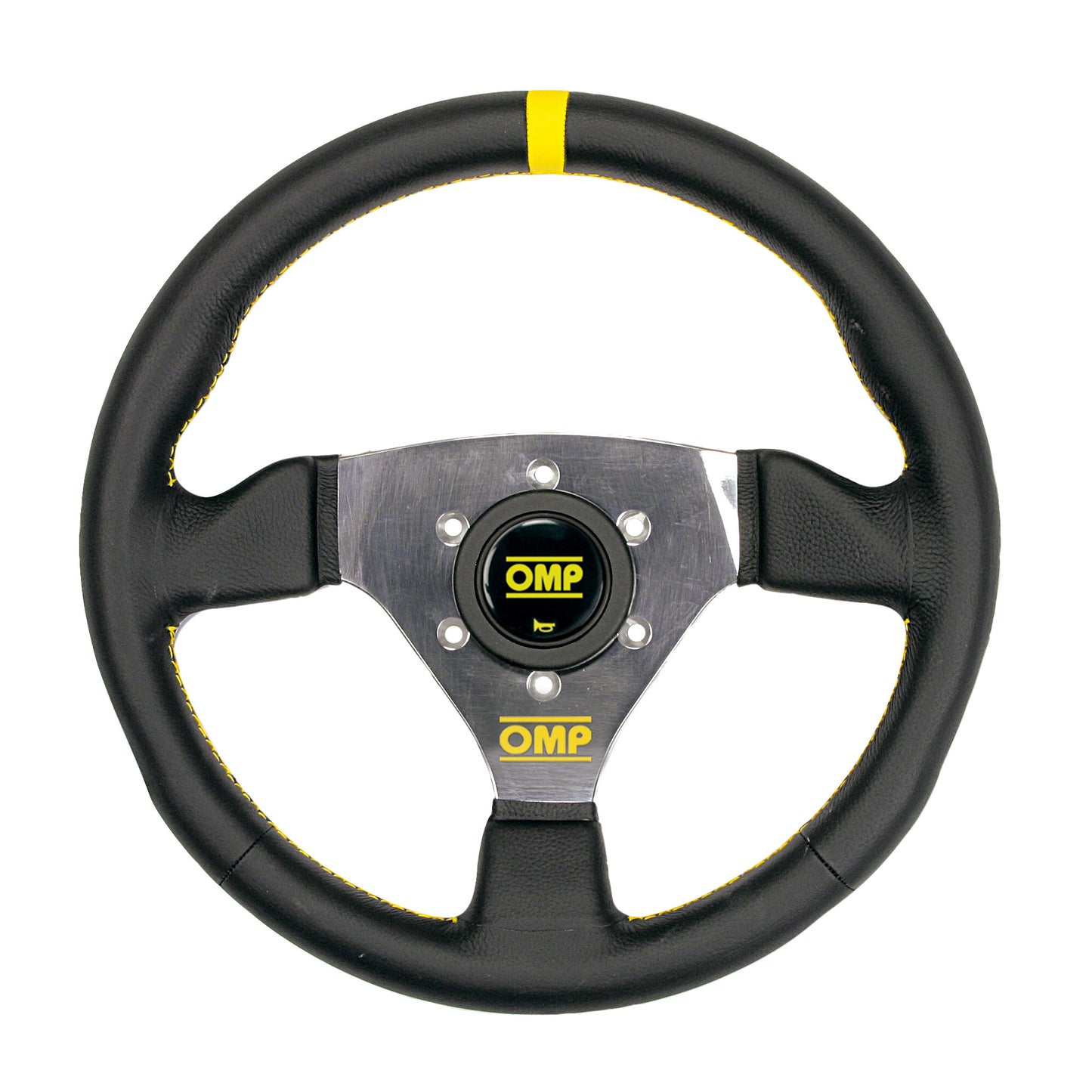 Volante da Corsa piatto Trecento OMP