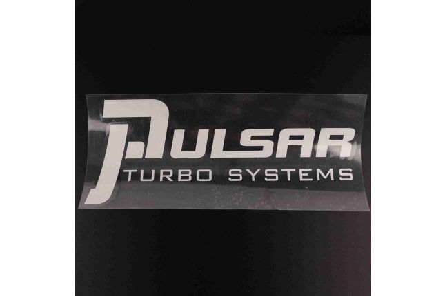 PULSAR Decal Pulsar Turbo Systems(PSR) - White