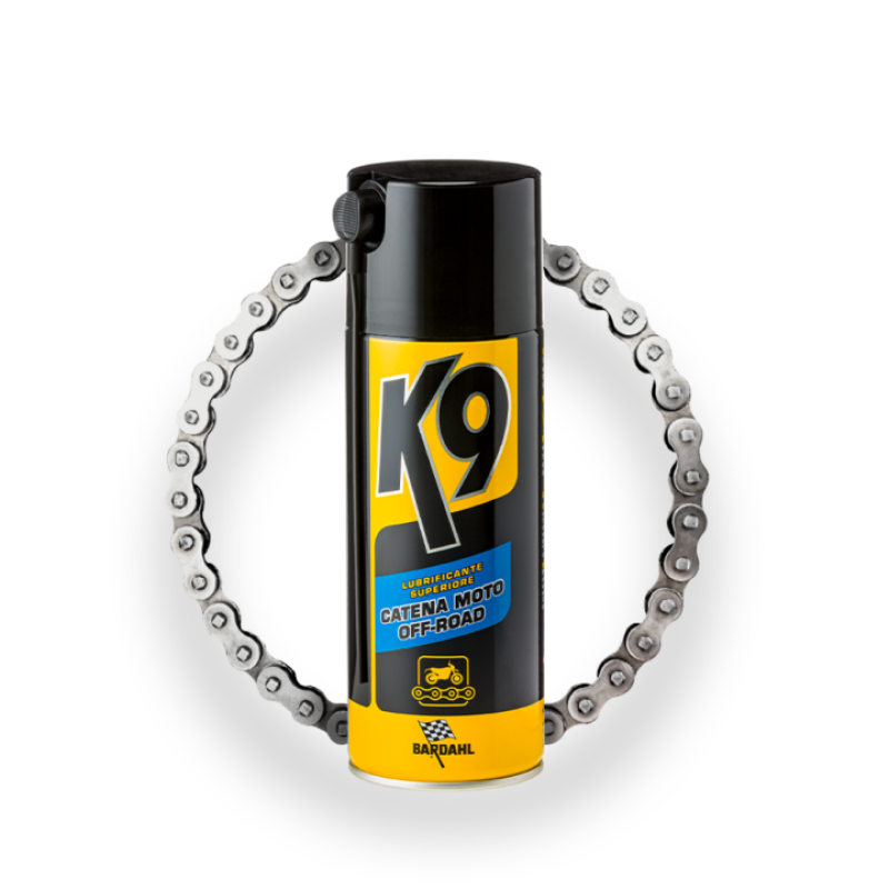 BARDAHL K9 LUBRIFICANTE SPRAY CATENA MOTO OFF-ROAD ML. 400 - Autobox