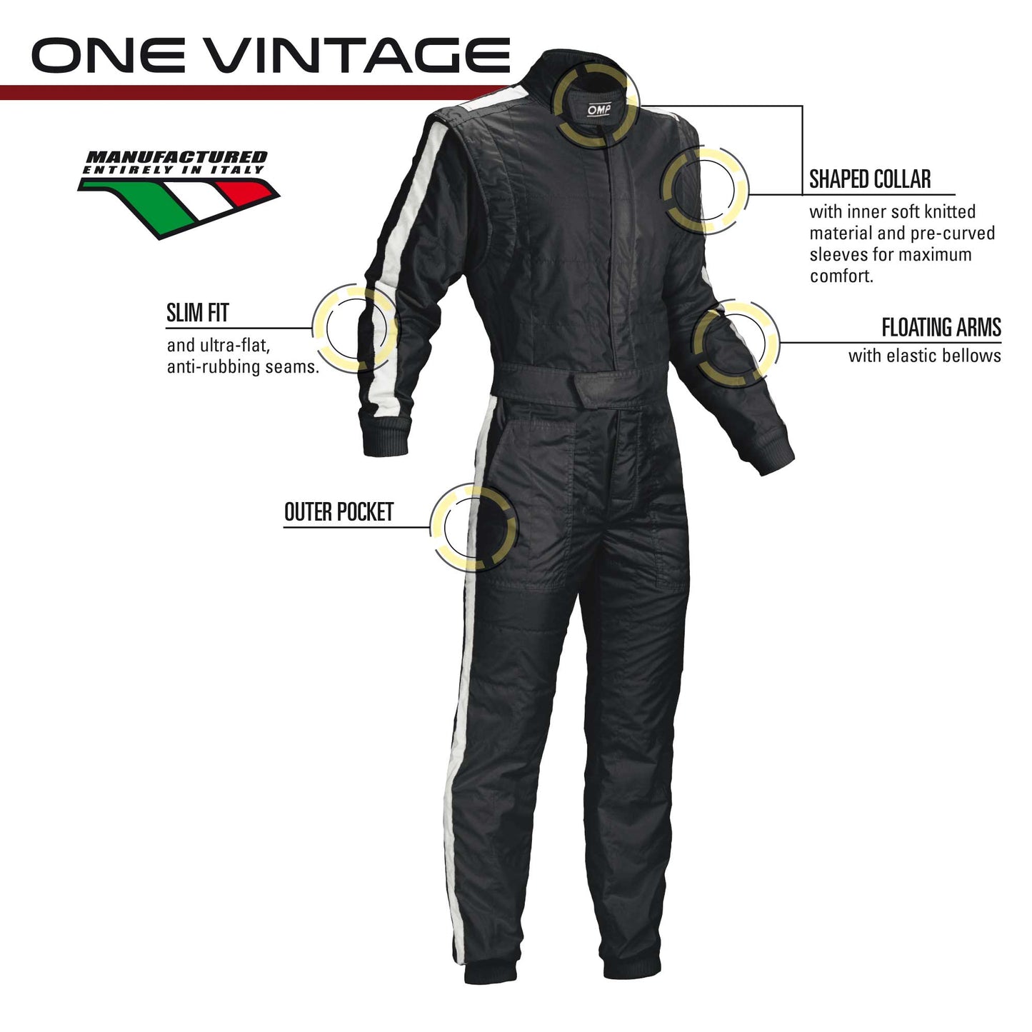 Tuta Vintage VINTAGE FIA 8856-2018 OMP
