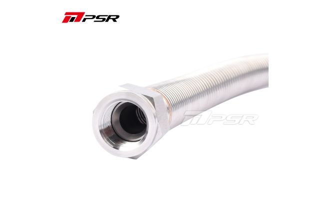 PSR -12AN -10AN Stainless Steel Turbo Oil Drain/Return flexible Pipe 300mm/450mm/600mm