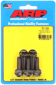 ARP 5/16-24 x 1.000 Hex Black Oxide Bolts (5/pkg)