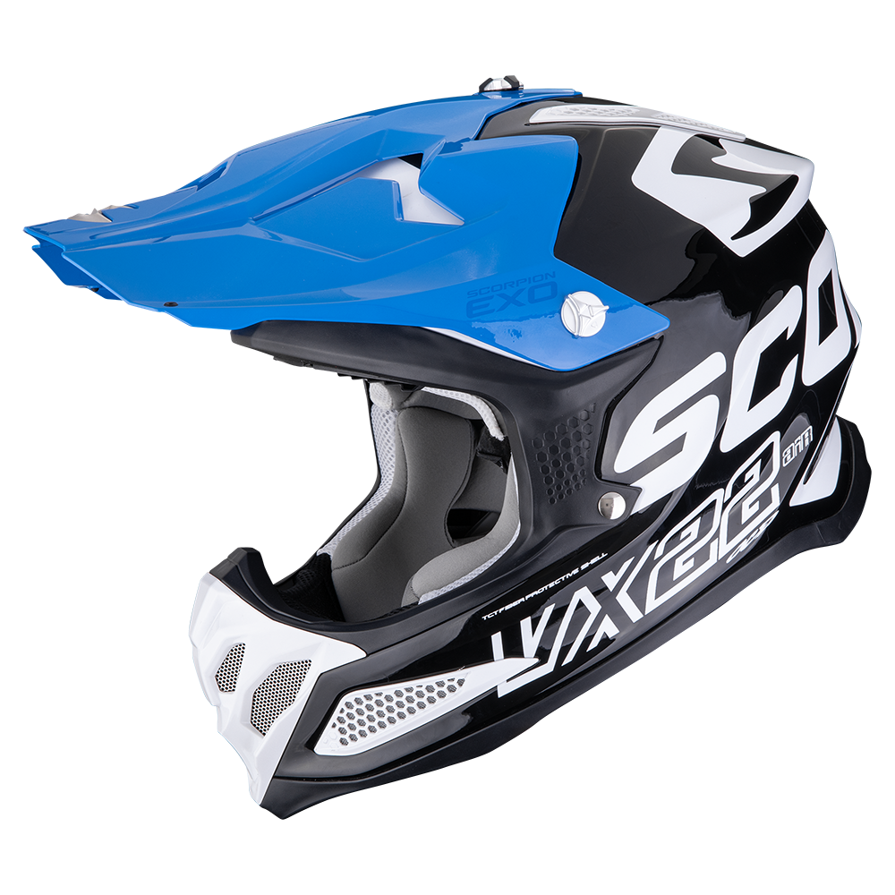 EXO-OFFROAD VX-22 AIR UPDOWN NERO-BIANCO-BLU