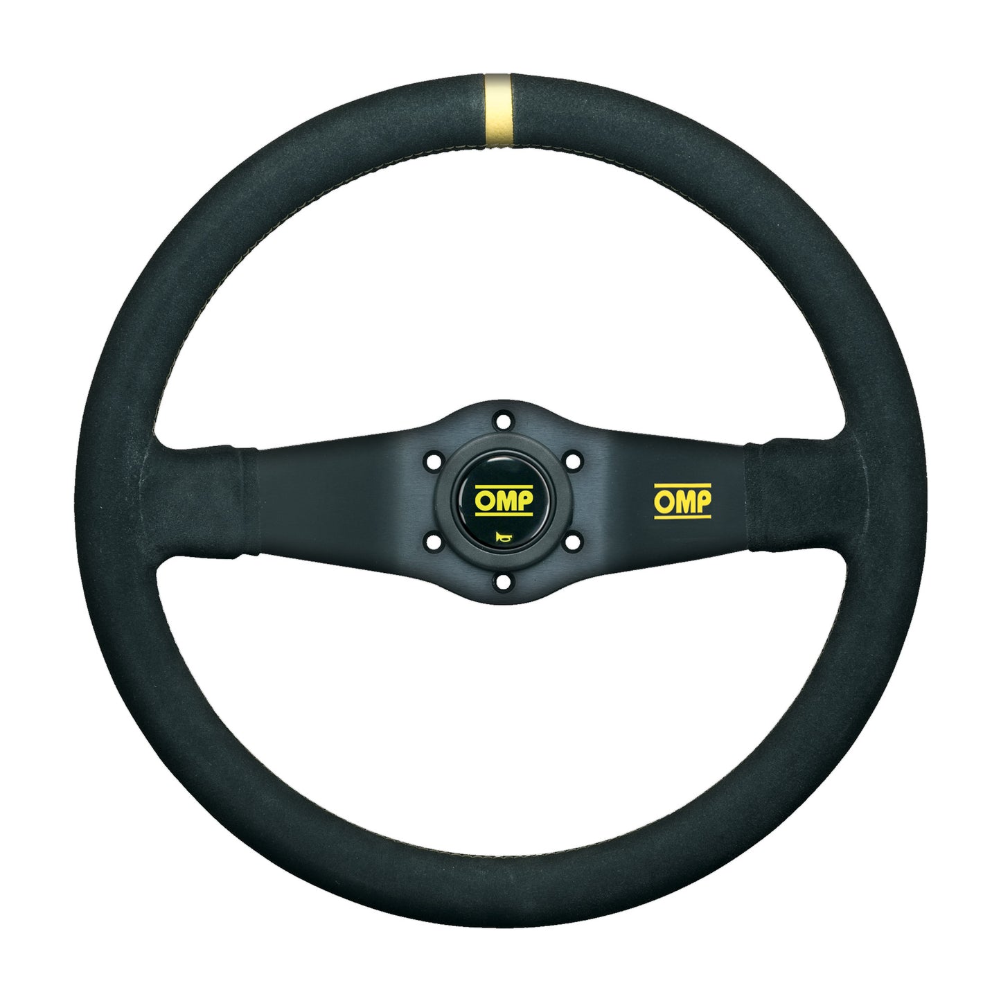 Volante da Corsa a calice Rally in pelle scamosciata OMP