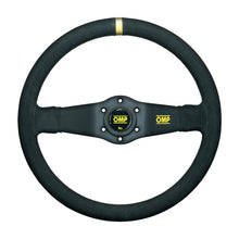 Volante da Corsa a calice Rally in pelle scamosciata OMP