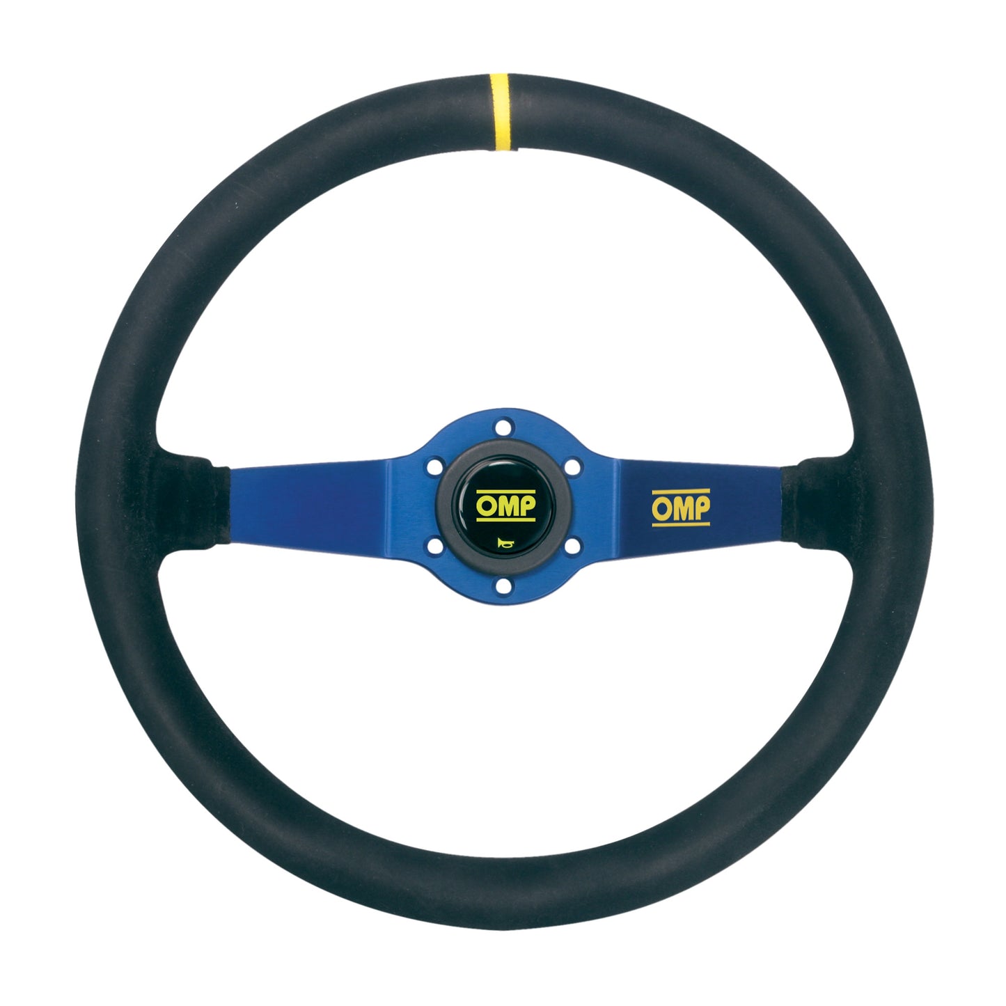Volante da Corsa a calice Rally in pelle scamosciata OMP