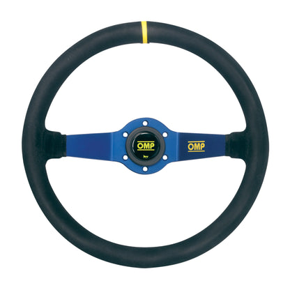Volante da Corsa a calice Rally in pelle scamosciata OMP