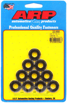 ARP "3/8"ID 7/8"OD .150"TH (radiused) black washers"  (10pcs