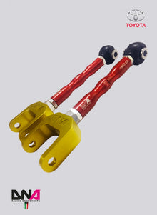 Kit tiranti posteriori inferiori convergenza regolabili DNA Racing Toyota Yaris GR