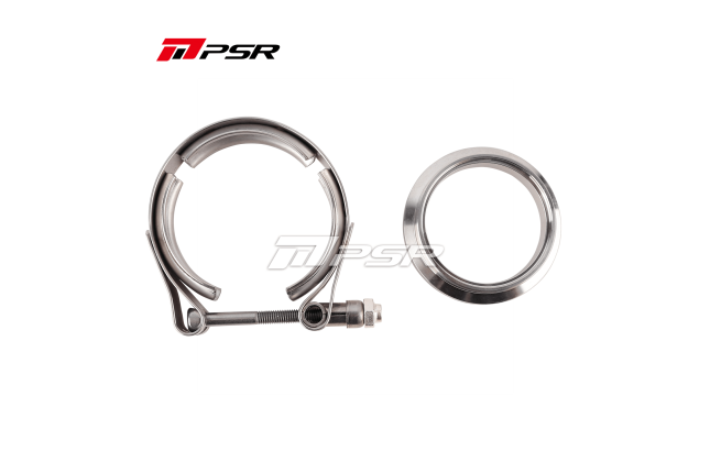 PULSAR PTX28/30/35 PTG49/55/62 Turbine Housing V-Band Flange&Clamp Kits - 3" Outlet Kit