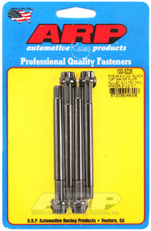 ARP 5/16-24x4.000 black 12pt WP pully w/2.750" fan spcr stud