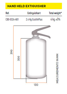 Estintore CBO-0324 OMP