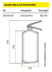 Estintore CBO-0325 OMP