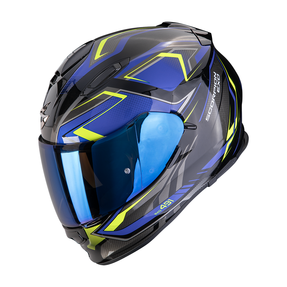 EXO-491 ZUMO NERO BLU GIALLO FLUO