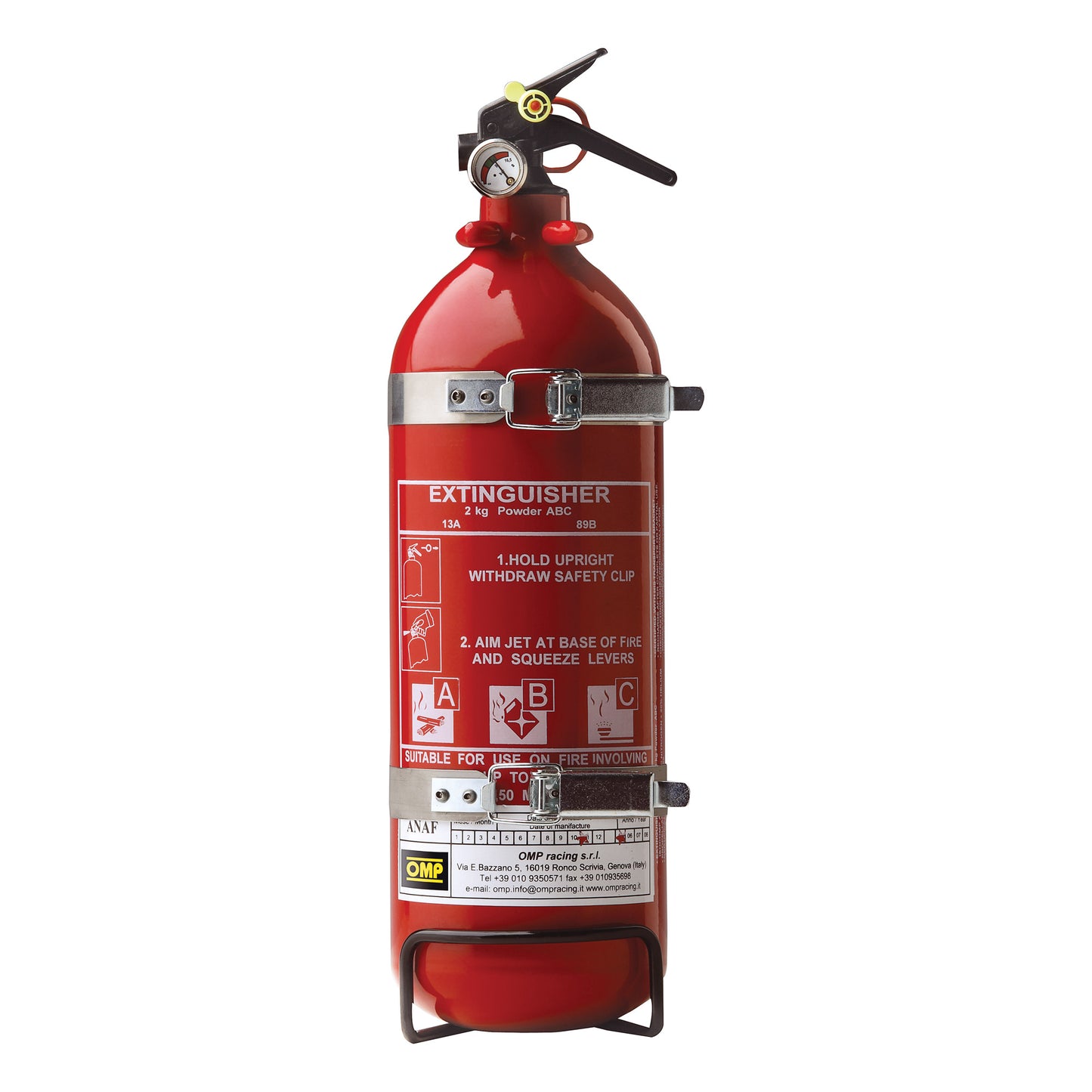 Estintore POLVERE 2KG OMP