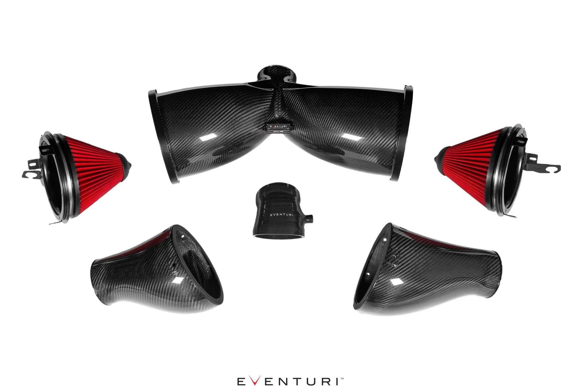 Kit aspirazione diretta in carbonio Eventuri Porsche 991 GT3 RS