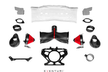 Copertura motore in carbonio Eventuri C8 Corvette Stingray