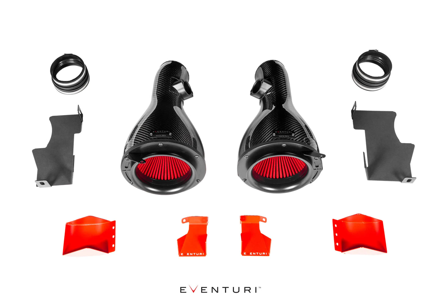 Kit aspirazione diretta in carbonio Eventuri BMW E60 M5 E63 M6