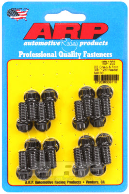 ARP BB Chevy & Ford 3/8in 12pt Header Bolt Kit