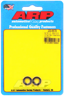 "5/16"ID  .550"OD .120"TH chamfer washers" (2pcs)