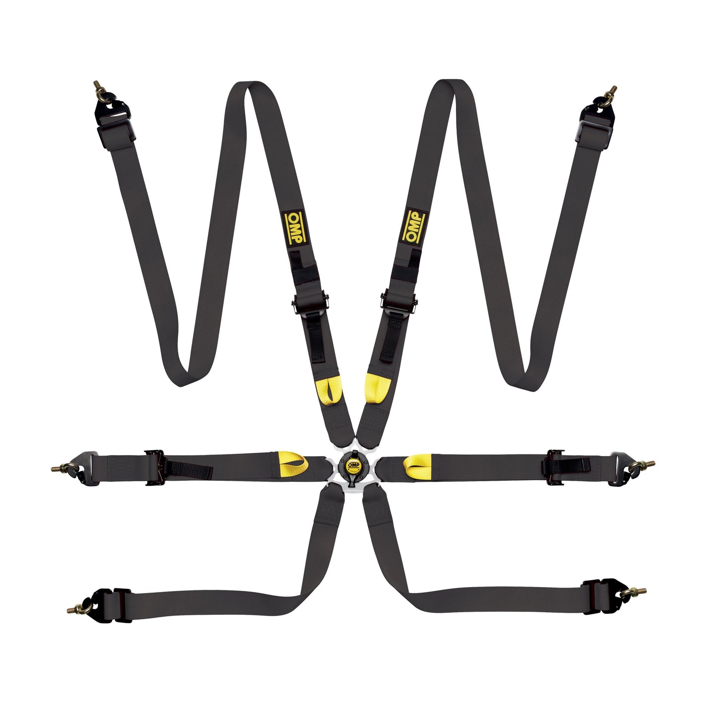 Cinture di sicurezza PULL UP ACCIAIO FIA 8853-2016 OMP