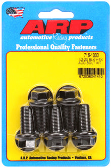 ARP Bolt Kit 1/2-20 x 1.000 Black Oxide Hex