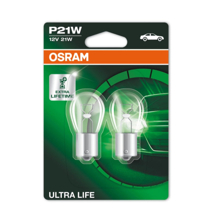 OSRAM LAMPADINE P21W 12V ULTRA LIFE