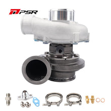 PSR3582 Compact Dual Ball Bearing Turbocharger - V-BAND INLET, V-BAND OUTLET, 0.83A/R