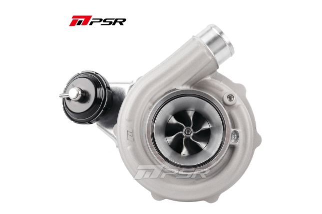 PSR 5855A Curved Point Milled Compressor Wheel Dual Ball Bearing Turbocharger HP Rating 770