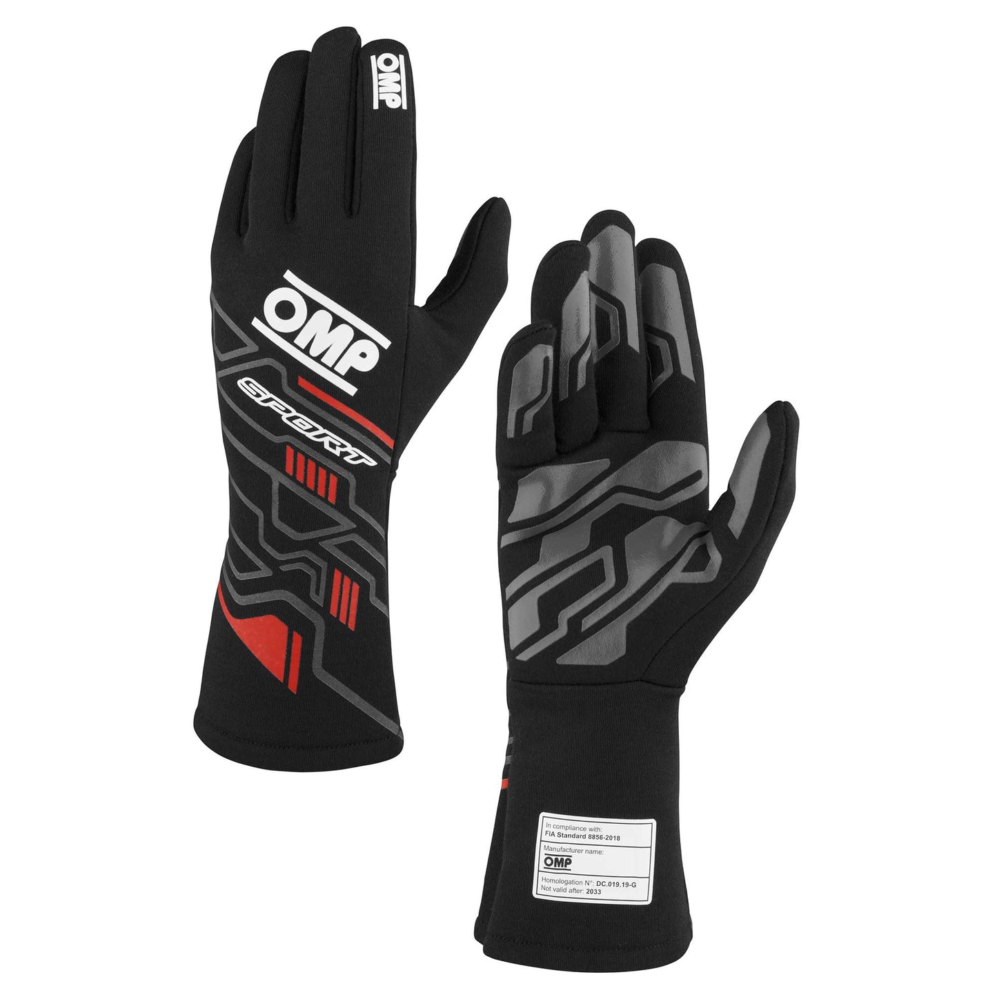 Guanti Racing SPORT FIA 8856-2018 OMP