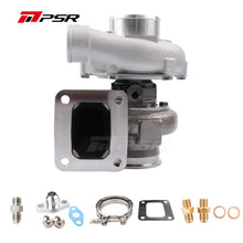PSR3582 Compact Dual Ball Bearing Turbocharger - T4 OPEN 0.63A/R STAINLESS STEEL