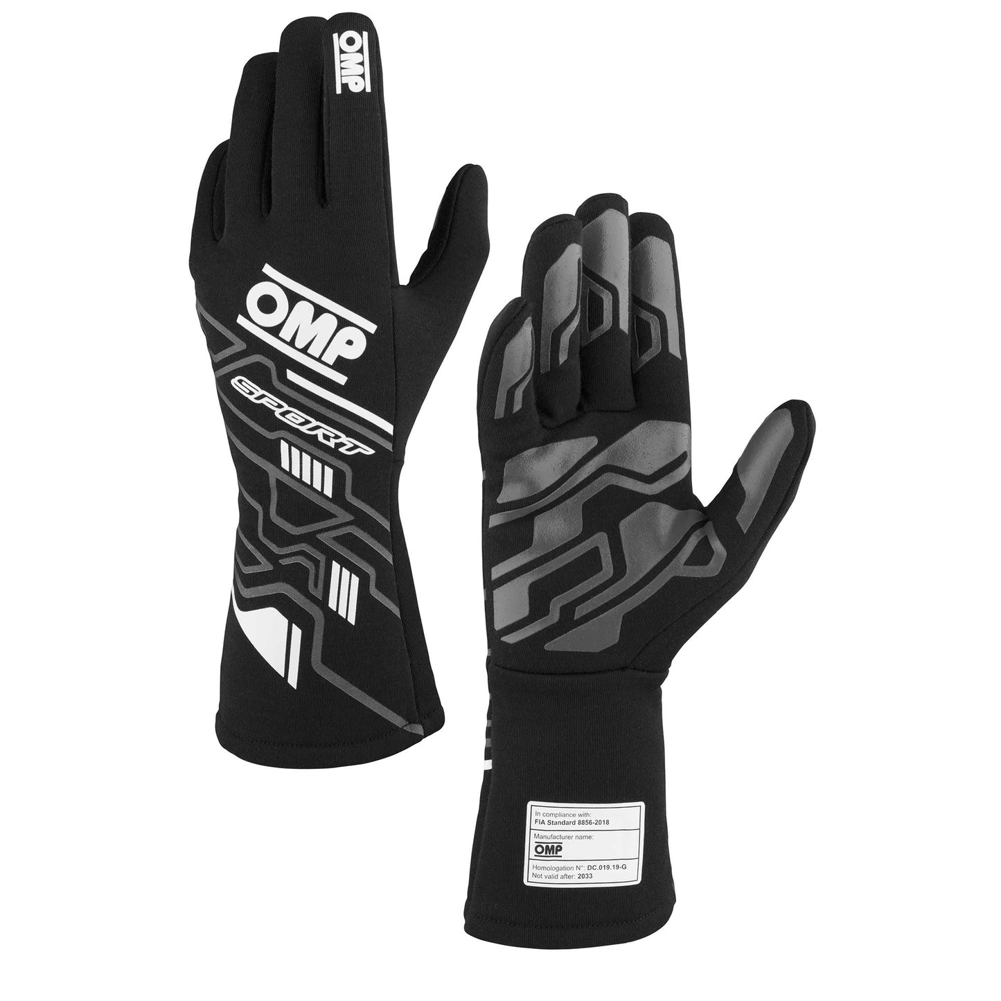 Guanti Racing SPORT FIA 8856-2018 OMP