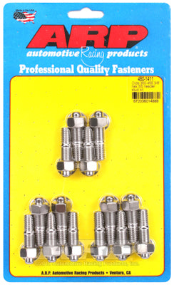 Oldsmobile 350-455 3/8"" hex SS header stud kit"