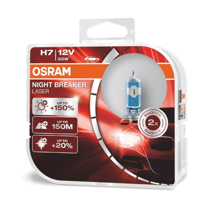 OSRAM LAMPADINE H7 12V NIGHT BEAKER LASER