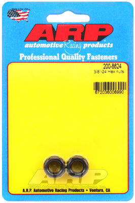 ARP 3/8-24 Hex Rod Nut (2 pack)