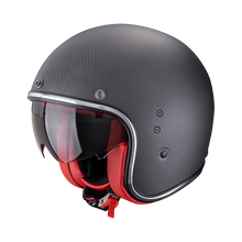 EXO-JET BELFAST EVO CARBON SOLID NERO OPACO-ROSSO