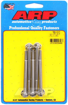 M6 x 1.00 x 75 hex SS bolts (5pcs)