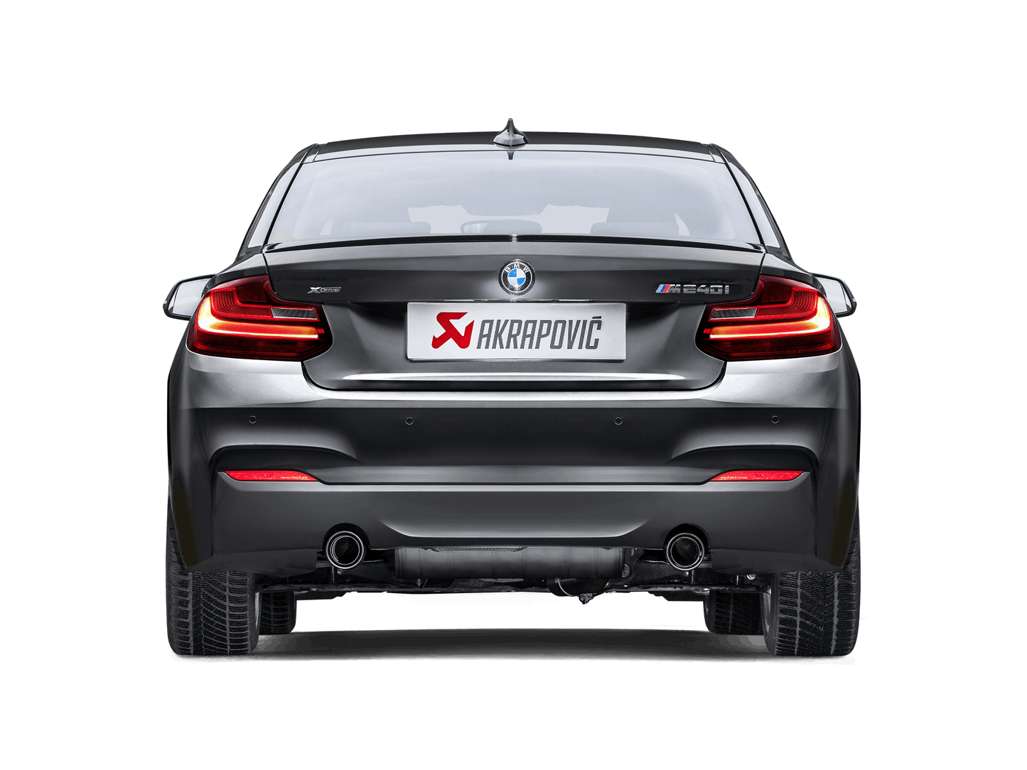 Impianto di scarico Akrapovic BMW M240i (F22, F23) Impianto Slip-On - Autobox