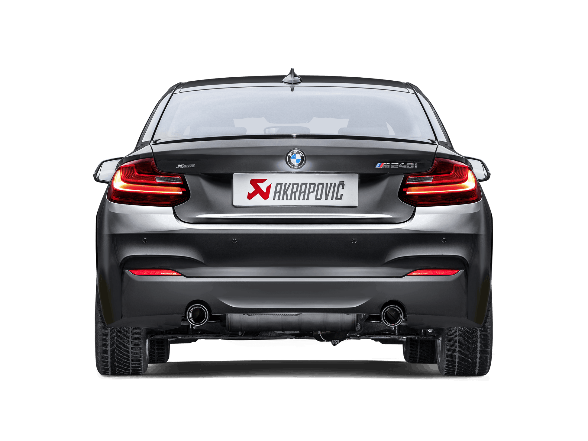 Impianto di scarico Akrapovic BMW M240i (F22, F23) Impianto Slip-On - Autobox