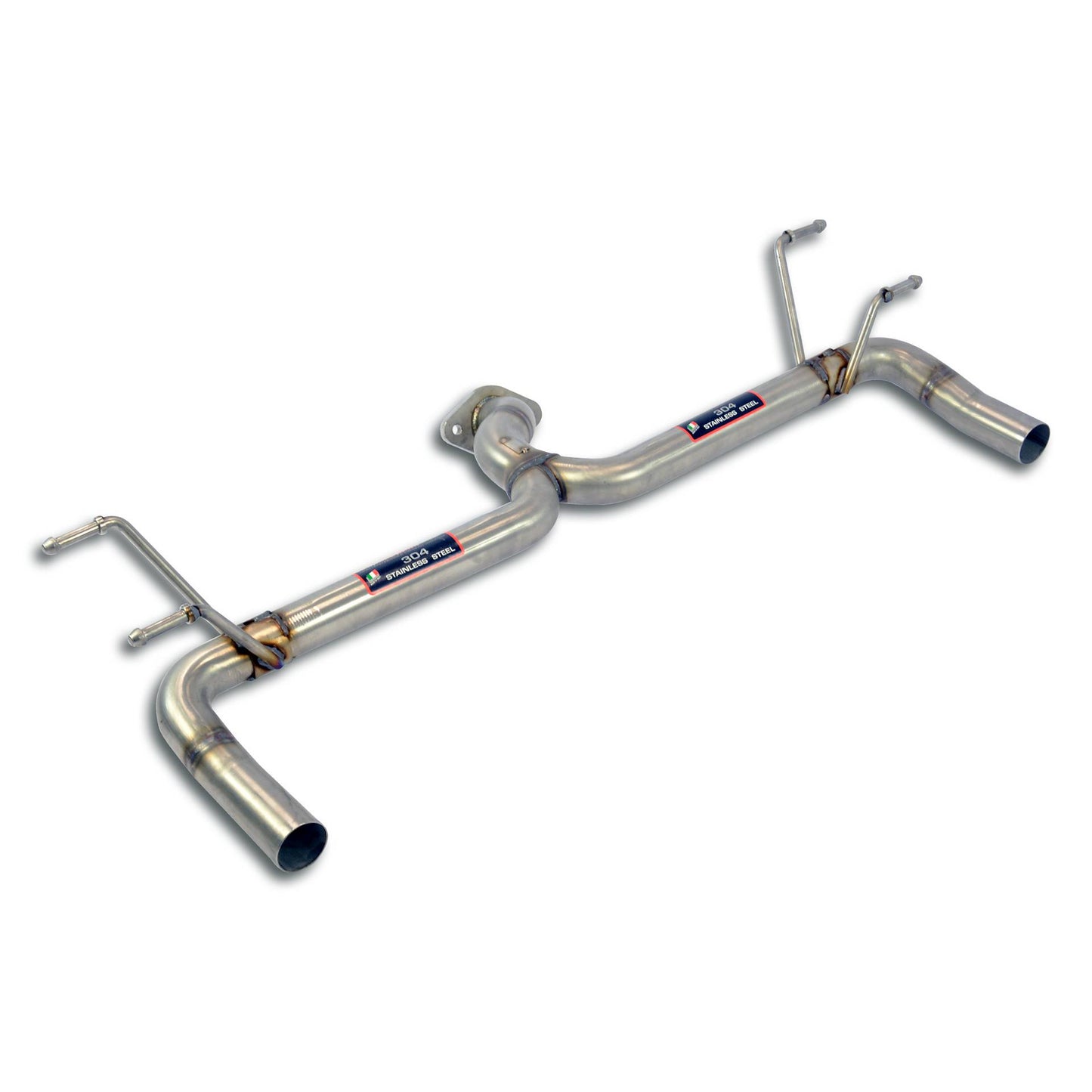 Terminale inox "Diretto Y-PIPE" Supersprint - Abarth 124 Spider