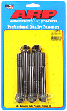 ARP Bolt Kit 1/2-20 x 3.750 Black Oxide Hex