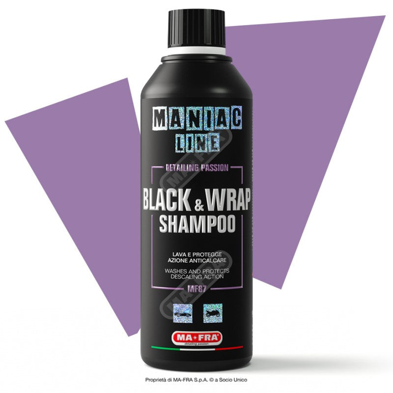 MANIAC LINE BLACK & WRAP SHAMPOO - Autobox