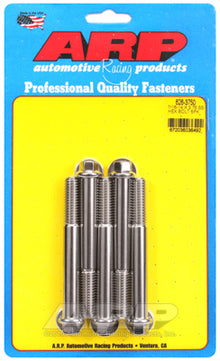 ARP 7/16-14 x 3.750 Hex SS Bolts (5/pkg)