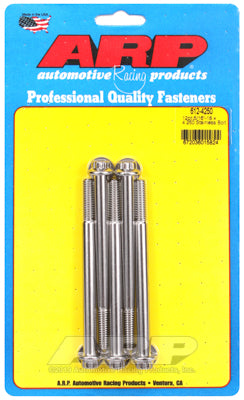"5/16""-18 x 4.250 12pt SS bolts" (5pcs)