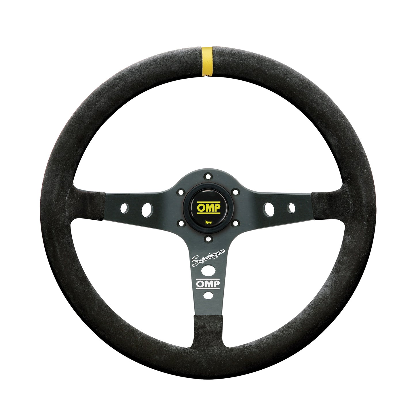 Volante da Corsa piatto Corsica Superleggero in alluminio OMP