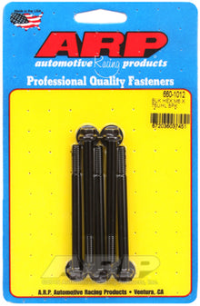 ARP M6 X 1.00 X 75 Hex Black Oxide Bolts